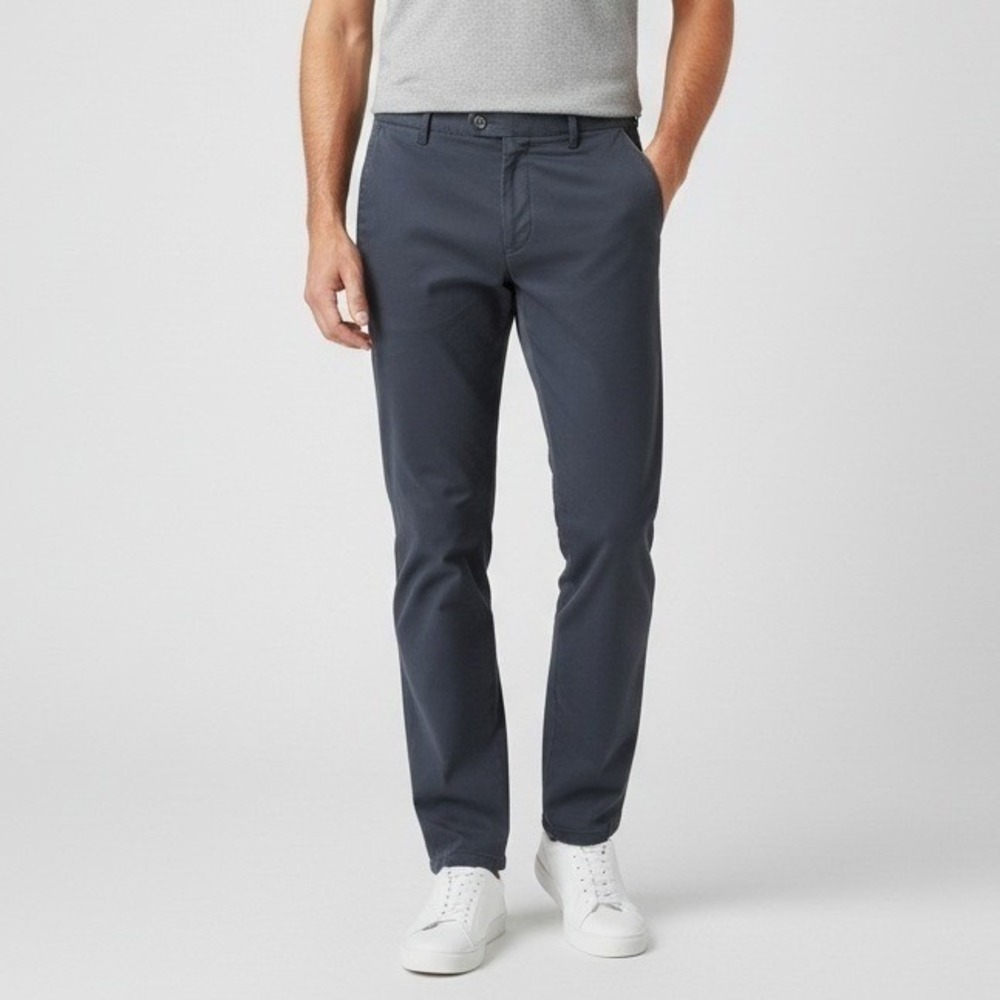 Meyer Bonn Mens Gray Flat Front Casual Chino Pants Size 33x32‎ Model 48D